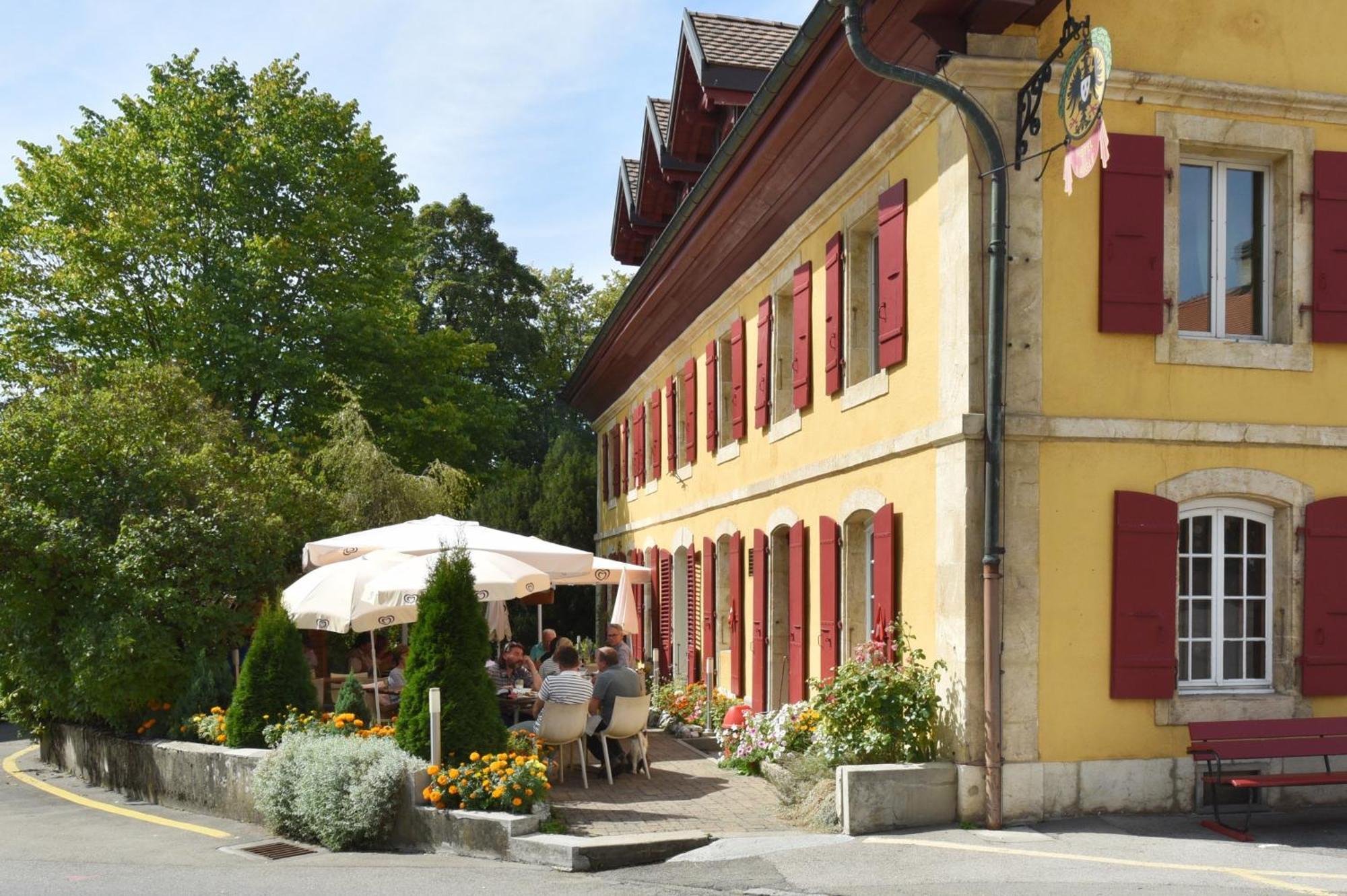 Hotel De L'Aigle Couvet Eksteriør bilde