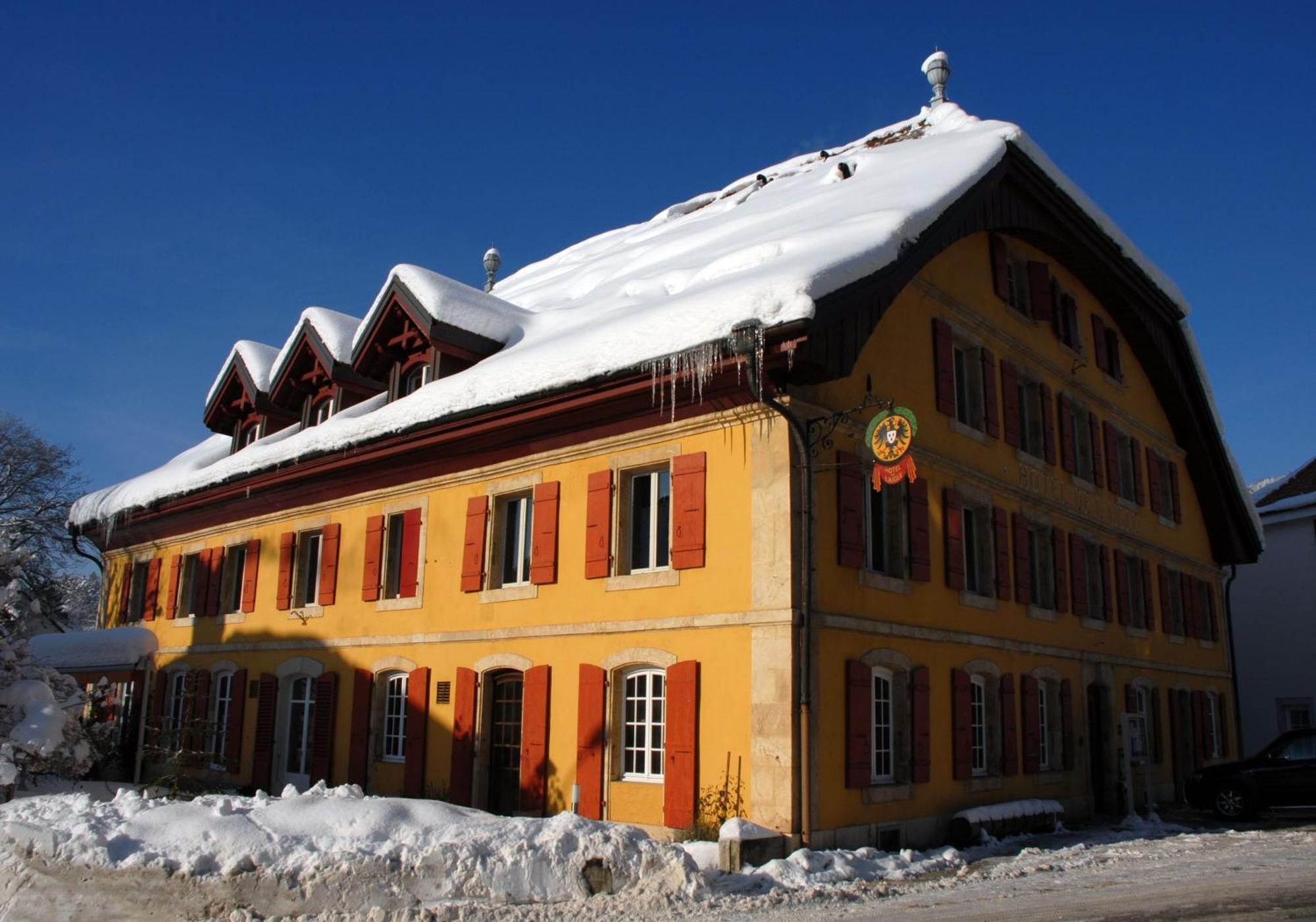Hotel De L'Aigle Couvet Eksteriør bilde